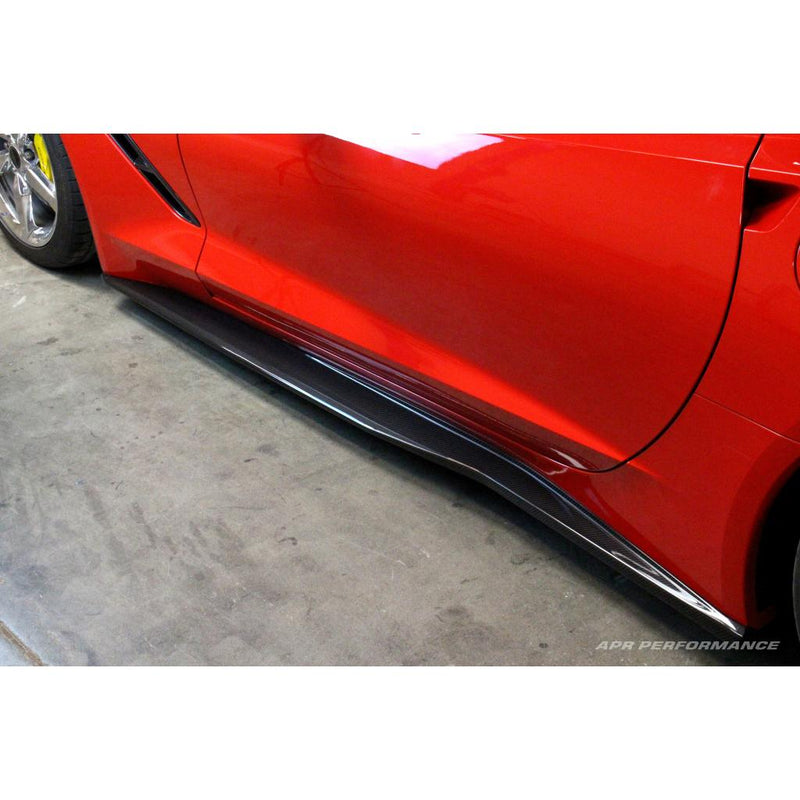 Chevrolet Corvette C7 C7 Z06 Side Rocker Extensions/ Side Skirt 2014-19