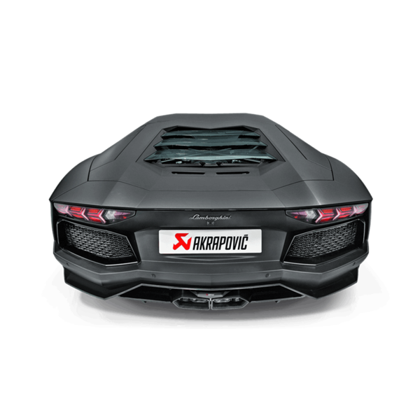 Akrapovic Slip-On Line (Titanium) w. Carbon Tailpipes for Lamborghini Aventador LP-700-4 Coupe/Roadster