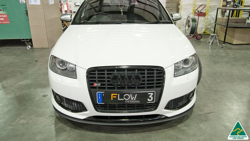 Audi S3 8P Hatch Front Lip Splitter (Pre-Facelift)