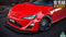 Toyota 86 Front Lip Splitter (Rocket Bunny) with 2 Support Rods