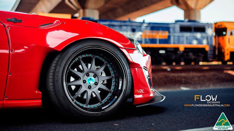 Toyota 86 Front Lip Splitter (Rocket Bunny) with 4 Support Rods