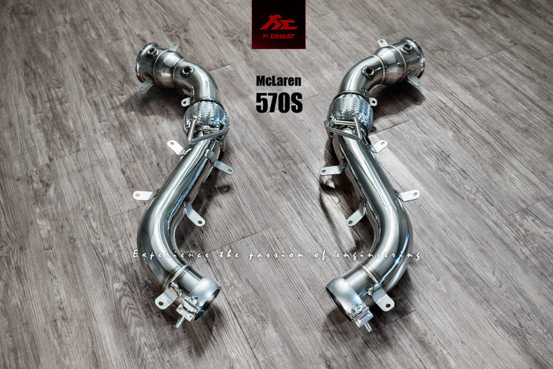 Valvetronic Exhaust System for Mclaren 540C / 570S / 570GT 3.8TT V8 15+