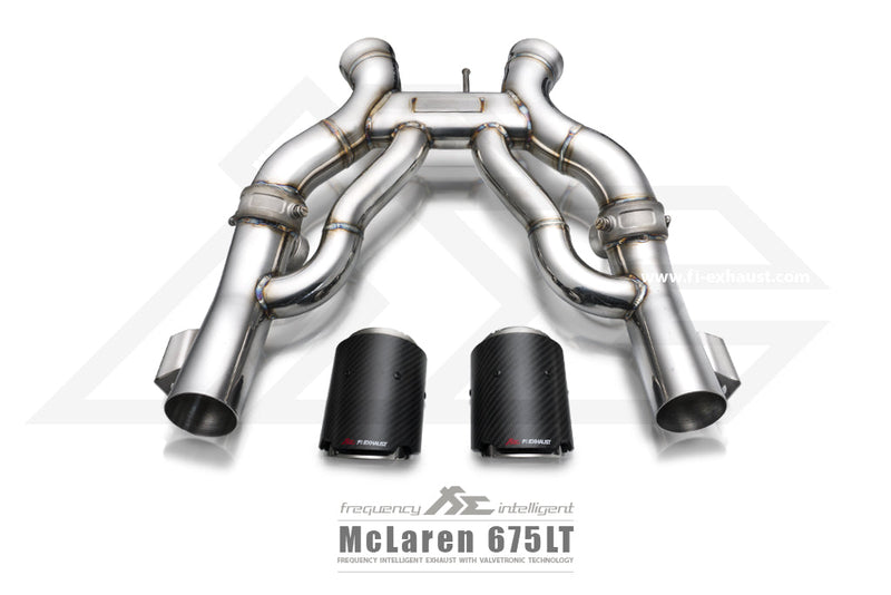 Valvetronic Exhaust System for Mclaren 675LT Coupe / Spider 3.8TT V8 15-17