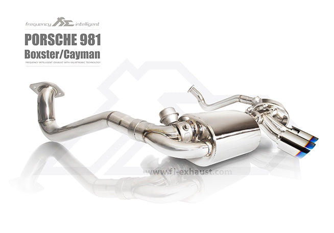 Valvetronic Exhaust System for Porsche Boxster / Cayman 981 12-16