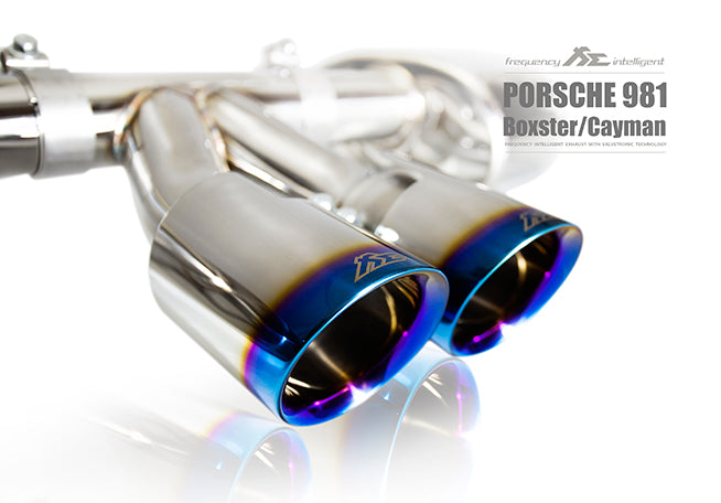 Valvetronic Exhaust System for Porsche Boxster / Cayman 981 12-16