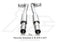 Valvetronic Exhaust System for Porsche Cayenne S 9Y0 2.9TT 18+