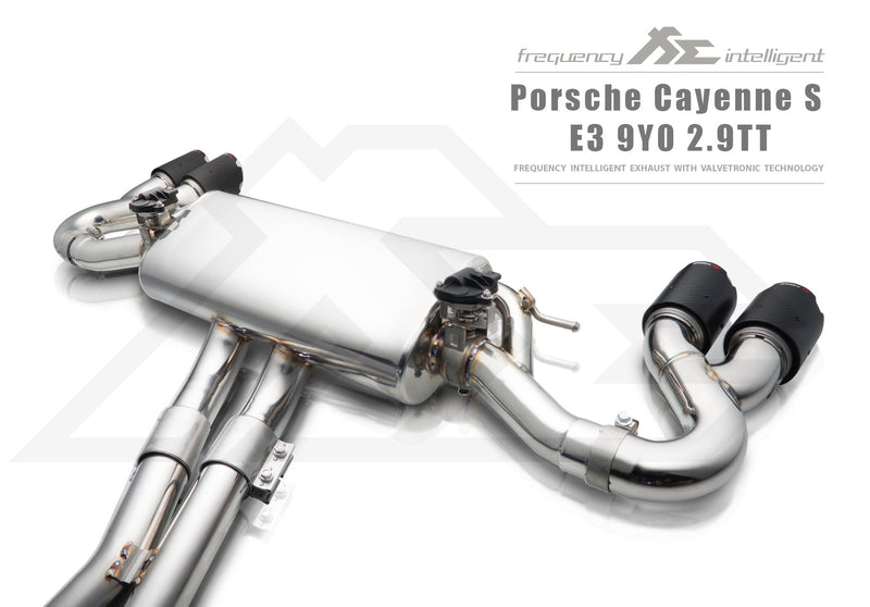 Valvetronic Exhaust System for Porsche Cayenne S 9Y0 2.9TT 18+