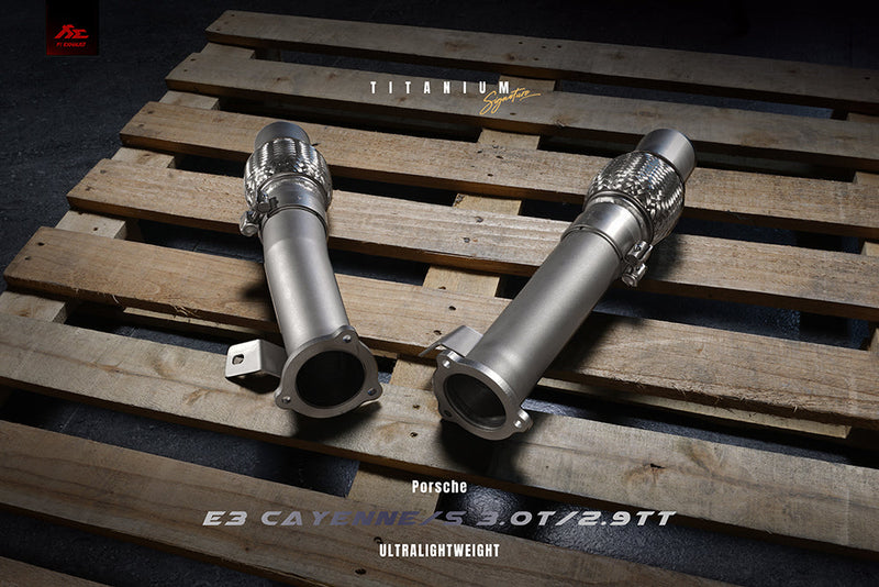 Valvetronic Exhaust System for Porsche Cayenne 9Y0 2.9TT Titanium Signature Series Wagon / Coupe 18+