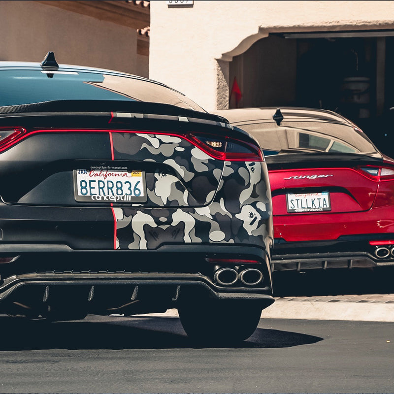 Kia Stinger Carbon Fiber Trunk Spoiler V2