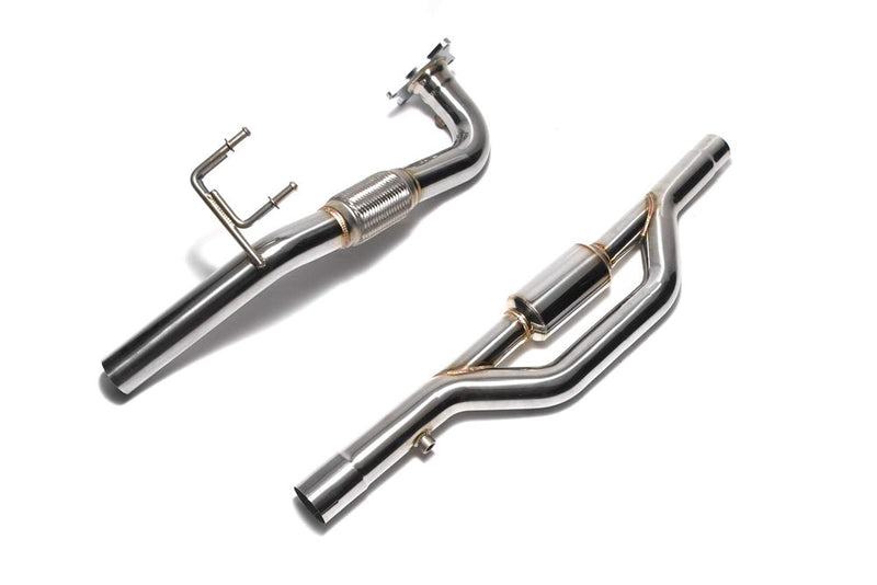 ARMYTRIX High-Flow Performance Race Downpipe | Secondary Downpipe Audi TT | TTS MK2 8J 07-14