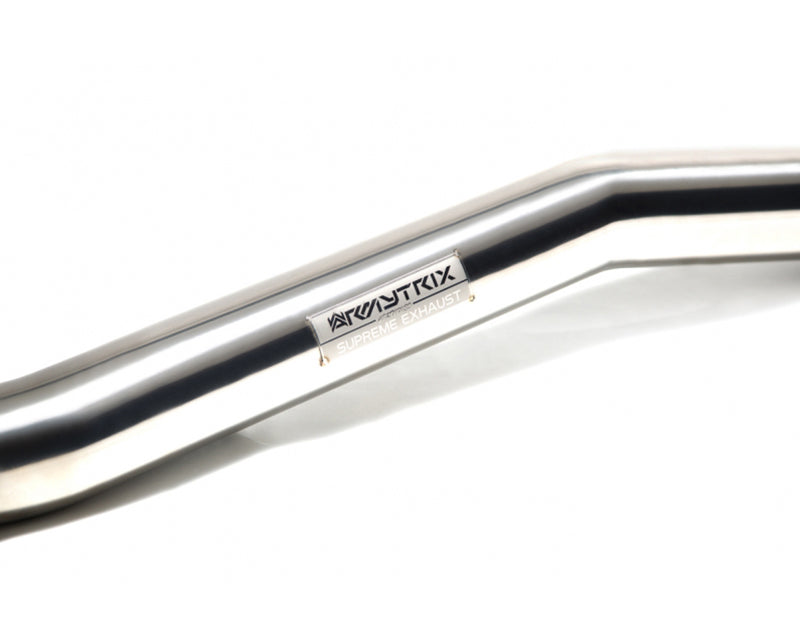 ARMYTRIX Stainless Steel Valvetronic Catback Exhaust System Quad Chrome Silver Tips Audi TT MK2 8J 07-14