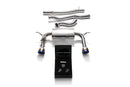 ARMYTRIX Stainless Steel Valvetronic Catback Exhaust System Dual Blue Coated Tips Audi TT MK3 8S 15-20