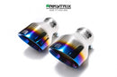 ARMYTRIX Stainless Steel Valvetronic Catback Exhaust System Dual Blue Coated Tips Audi TT MK3 8S 15-20