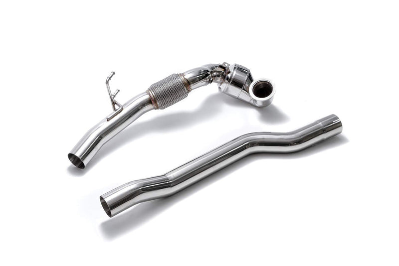 ARMYTRIX Sport Cat-Pipe with 200 CSPI Catalytic Converters | Secondary Downpipe Audi TT MK3 8S 2.0L TFSI 15-20