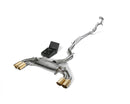 ARMYTRIX Stainless Steel Valvetronic Catback Exhaust System Quad Gold Tips Audi S1 8X 2.0L Turbo 15-18