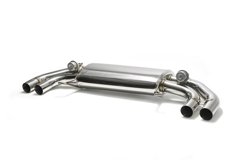 ARMYTRIX Stainless Steel Valvetronic Catback Exhaust System Quad Gold Tips Audi S1 8X 2.0L Turbo 15-18