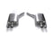 ARMYTRIX Stainless Steel Valvetronic Catback Exhaust System Dual Chrome Silver Tips Audi RS4 B9 | RS5 B9 2.9 V6 Turbo 17-20