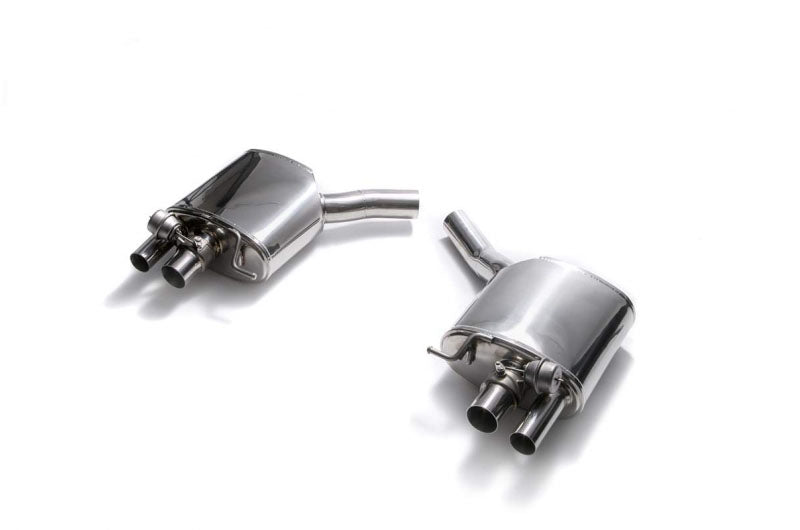 ARMYTRIX Stainless Steel Valvetronic Catback Exhaust System Dual Matte Black Tips Audi RS4 B9 | RS5 B9 2.9 V6 Turbo 17-20