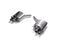 ARMYTRIX Stainless Steel Valvetronic Catback Exhaust System Dual Chrome Silver Tips Audi RS4 B9 | RS5 B9 2.9 V6 Turbo 17-20