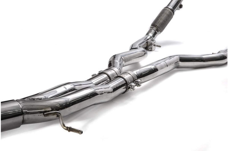 ARMYTRIX Stainless Steel Valvetronic Catback Exhaust System Dual Matte Black Tips Audi RS5 B9 Coupe 2.9 V6 Turbo 17-20