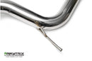 ARMYTRIX Stainless Steel Valvetronic Catback Exhaust System Quad Gold Tips Audi A5 Coupe 2WD B9 16-20