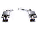 ARMYTRIX Stainless Steel Valvetronic Catback Exhaust System Quad Gold Tips Audi A4 | A5 B8 08-20