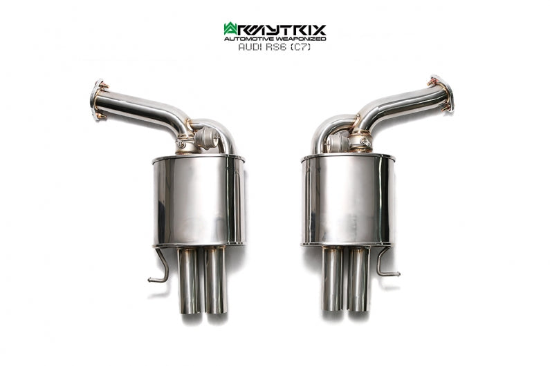 ARMYTRIX Stainless Steel Valvetronic Catback Exhaust System Audi S6 Avant | S7 | RS6 | RS7 C7 4.0 TFSI V8 14-20