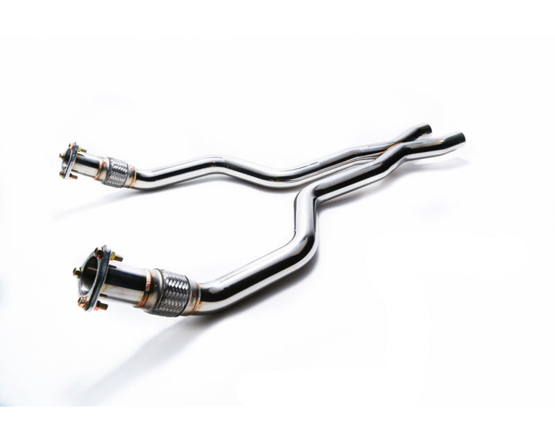 ARMYTRIX Stainless Steel Valvetronic Catback Exhaust System Quad Gold Tips Audi A6 | A7 C7 3.0 TFSI V6 11-20