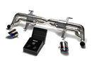 ARMYTRIX Titanium Valvetronic Exhaust System Dual Titanium Blue Tips Audi R8 V10 5.2L FSI 14-15