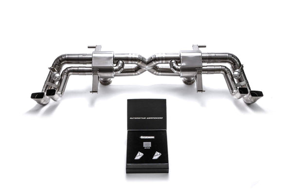 ARMYTRIX Titanium Valvetronic Exhaust System Audi R8 V10 5.2L FSI 16-20