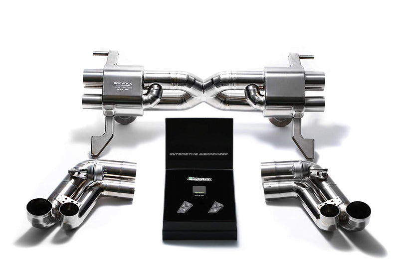 ARMYTRIX Titanium Valvetronic Exhaust System Audi R8 V8 4.2L FSI 08-13