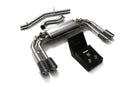 ARMYTRIX Stainless Steel Valvetronic Catback Exhaust System Quad Carbon Tips Audi S3 8V Sportback 13-20