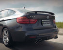 ARMYTRIX Stainless Steel Valvetronic Catback Exhaust Quad Matte Black Tips BMW 320i | 328i GT F34 13-15