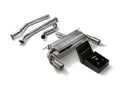 ARMYTRIX Stainless Steel Valvetronic Catback Exhaust System Dual Chrome Silver Tips BMW 340i | 440i F3X 16-20