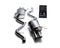 ARMYTRIX Stainless Steel Valvetronic Catback Exhaust System Quad Chrome Silver Tips BMW M3 E9x 08-13