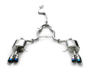 ARMYTRIX Stainless Steel Valvetronic Catback Exhaust System Dual Chrome Silver Tips BMW 535i F10 RWD 11-19