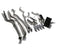 ARMYTRIX Stainless Steel Valvetronic Catback Exhaust System Quad Chrome Silver Tips BMW M5 F10 11-17