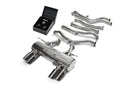 ARMYTRIX Stainless Steel Valvetronic Catback Exhaust System Quad Carbon Tips BMW M3 | M4 F8x 15-20