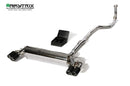 ARMYTRIX Stainless Steel Valvetronic Catback Exhaust System Quad Carbon Tips BMW 520i | 530i G3X 17-20