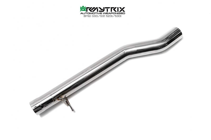 ARMYTRIX Stainless Steel Valvetronic Catback Exhaust System Quad Carbon Tips BMW 520i | 530i G3X 17-20