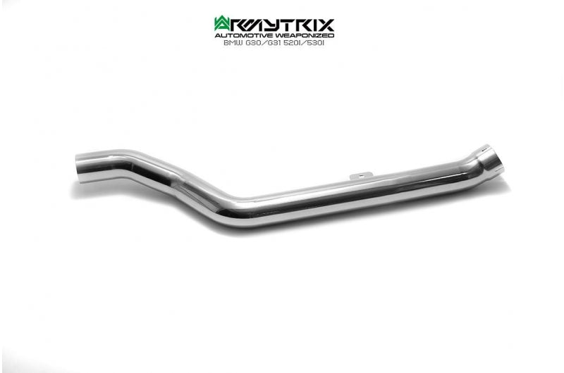 ARMYTRIX Stainless Steel Valvetronic Catback Exhaust System Quad Carbon Tips BMW 520i | 530i G3X 17-20