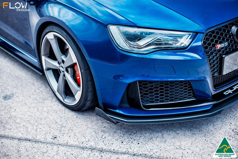 Audi RS3 8V Sportback (Pre-Facelift) Front Lip Splitter V3