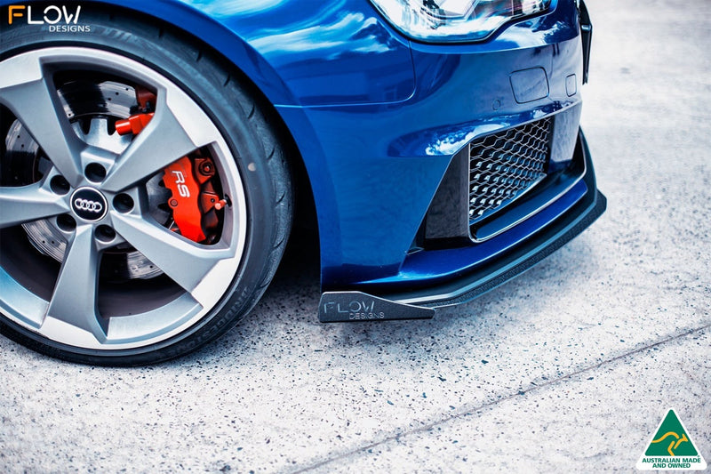 Audi RS3 8V Sportback (Pre-Facelift) Front Lip Splitter V3