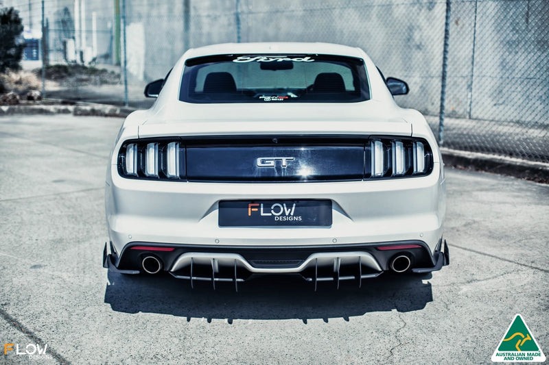 GT Mustang S550 FM Flow-Lock Rear Diffuser