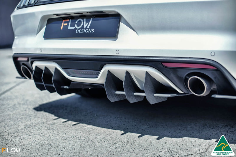 GT Mustang S550 FM Flow-Lock Rear Diffuser