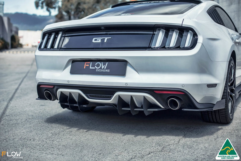 GT Mustang S550 FM Flow-Lock Rear Diffuser