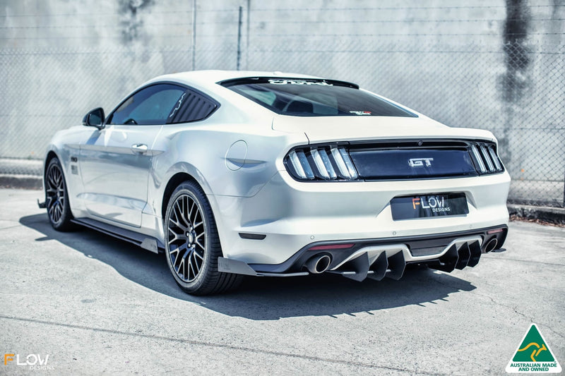 GT Mustang S550 FM Flow-Lock Rear Diffuser