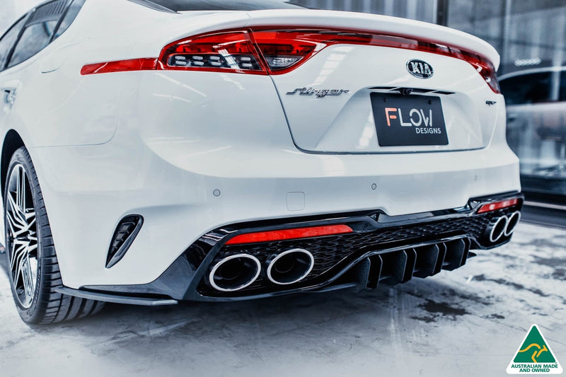 KIA Stinger CK GT 2021-2022 Flow-Lock Rear Diffuser