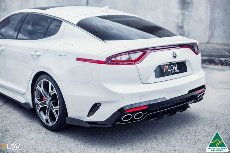 KIA Stinger CK GT 2017-2020 Flow-Lock Rear Diffuser