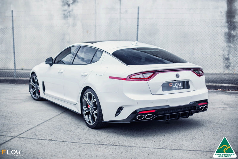 KIA Stinger CK GT 2017-2020 Flow-Lock Rear Diffuser